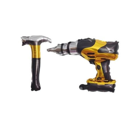 Çekiç Matkap 2 li Set Folyo Balon 45x30 cm