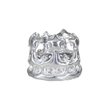 Gümüş Kral Tacı Folyo Balon 70x20 cm