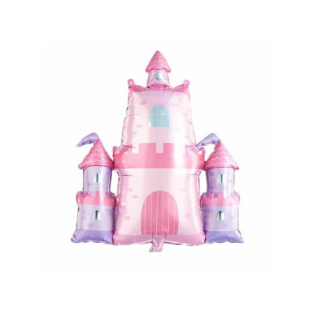 Pembe Şato Folyo Balon 79x75 cm