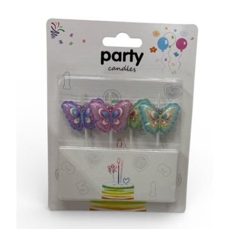Kelebek Mum 4 lü