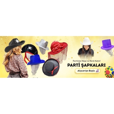 Parti Şapka Modelleri Nelerdir? Eğlenceyi Kafaya Takmanın En Renkli Yolu!