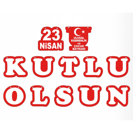 23 Nisan Kutlu Olsun Banner