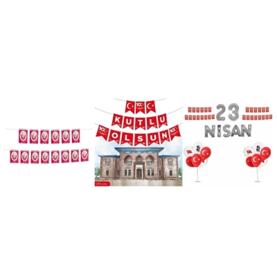 23 Nisan Pano Süsleme Örnekleri: Okul Koridorlarını Bayram Yeri Yapacak Harika Fikirler