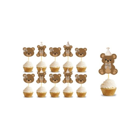 Sevimli Ayı Temalı Kürdan 10 Adet