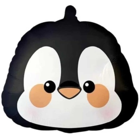 Penguen Kafa Folyo Balon 53x50 cm