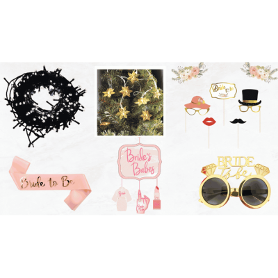 Bride Party İçin Işıklı Dekorasyon Fikirleri