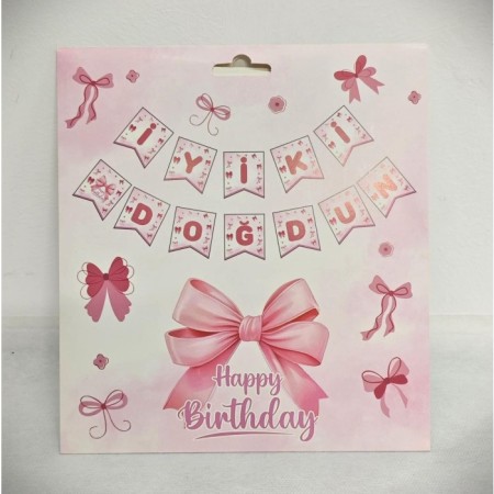 Fiyonk Temalı İyi Ki Doğdun Banner 1,90 cm