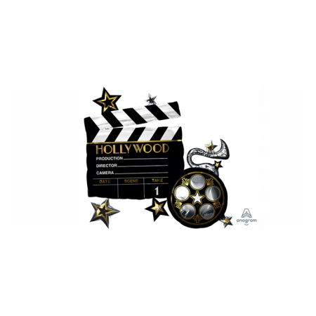 Hollywood Temalı Folyo Balon 76x73 cm