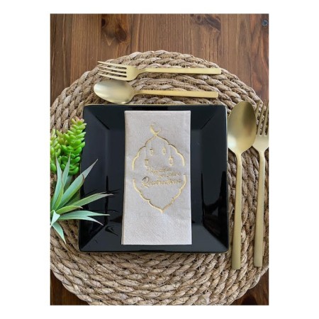 Gold Yaldızlı Kraft Hoş Geldin Ya Şehri Ramazan Garson Katlama 16 lı Yeni Model