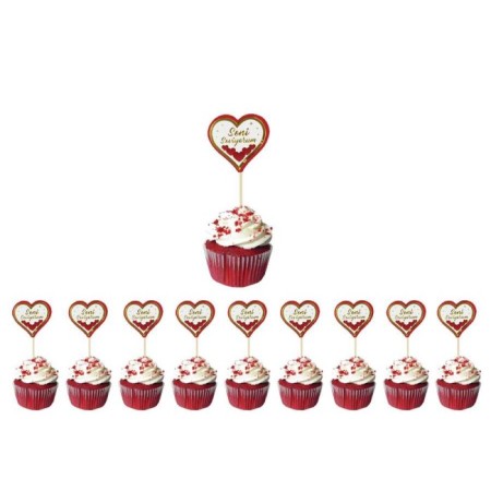 Seni Seviyorum Yazılı Kürdan 10 lu