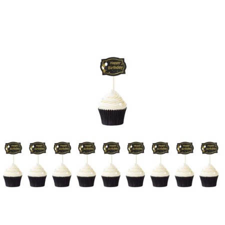 Happy Bırthday Siyah Kürdan 10 lu