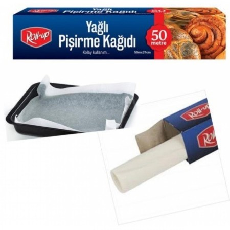 Yağlı Pişirme Kağıdı 50 metre