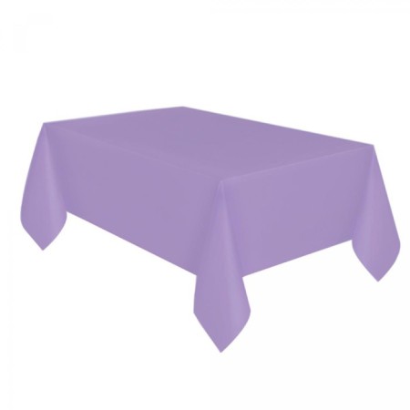 Düz Lila Masa Örtüsü 137x270 cm