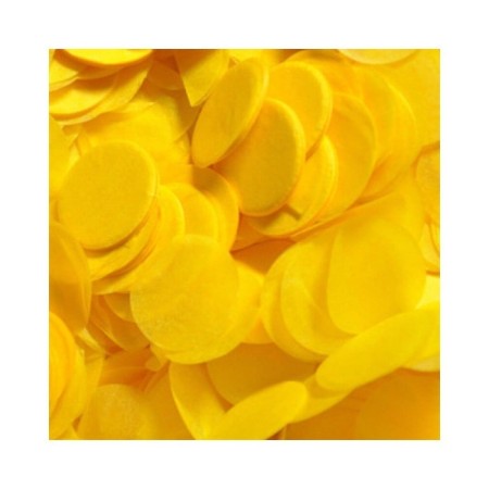 Şeffaf Balon İçi Kağıt Konfeti Bebe Sarı