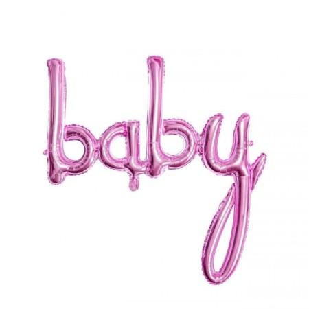 Baby Folyo Balon Pembe