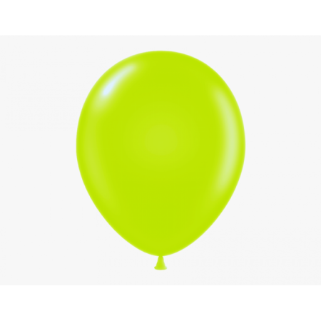 Retro Limon Yeşili Pastel Balon 5 li