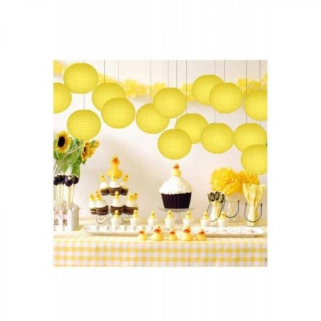 Japon Feneri Sarı 30 cm