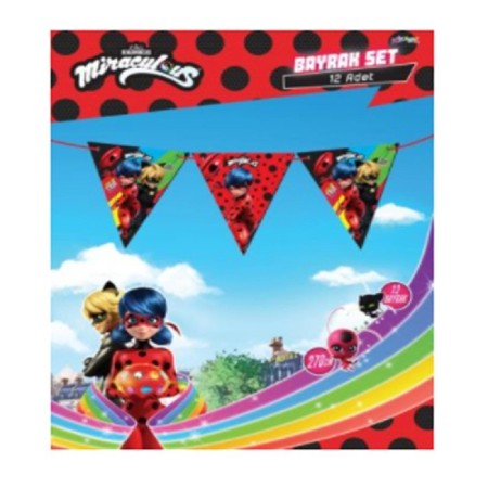 Miraculous Super Heroez Üçgen Flama