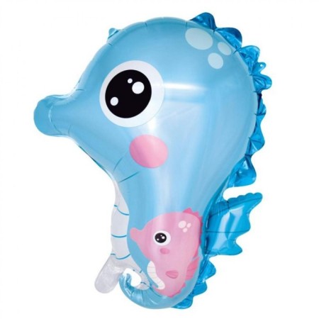 Deniz Atı Mavi Folyo Balon 70 cm