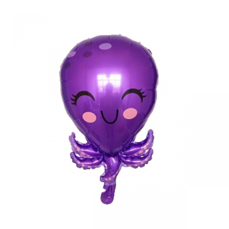 Ahtapot Folyo Balon Mor