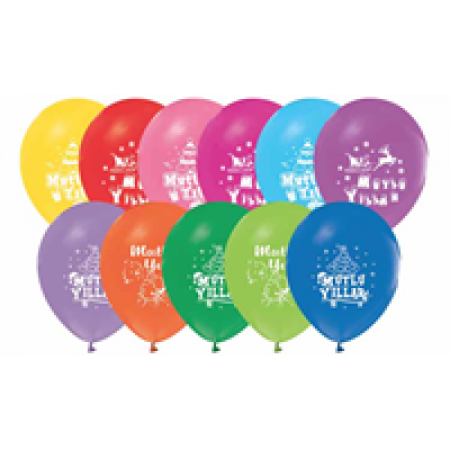 Mutlu Yıllar Baskılı Balon 