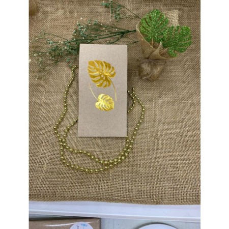 Gold Yaldızlı Kraft Deve Tabanı Peçete