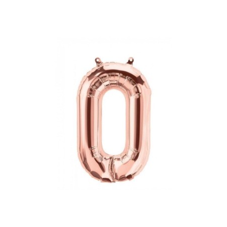 O Harf Rose Gold Folyo Balon 16 inc 40 cm