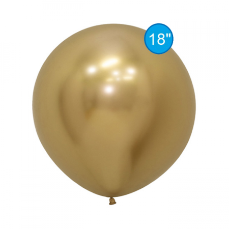 Krom Altın Balon 18 inc