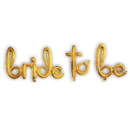Bride To Be Folyo Balon Gold