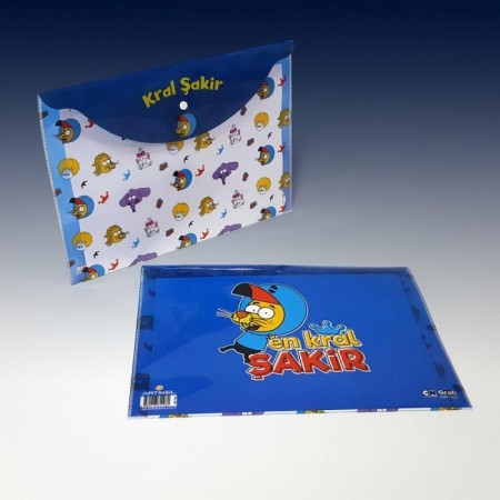 Kral Şakir Çıt Çıt Dosya Mavi Kral Şakir Okul Gereçleri